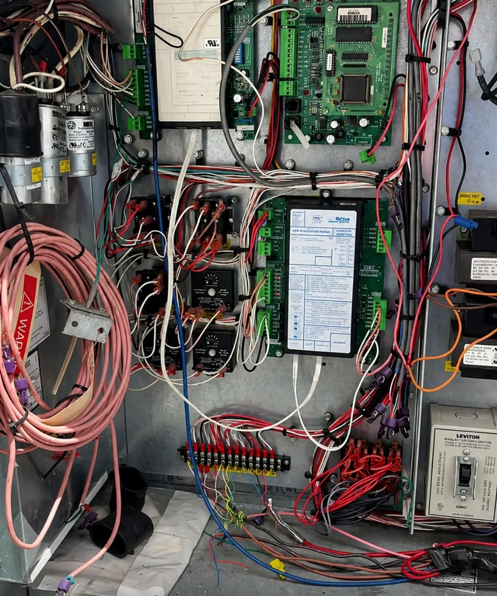 Before HVAC automation project