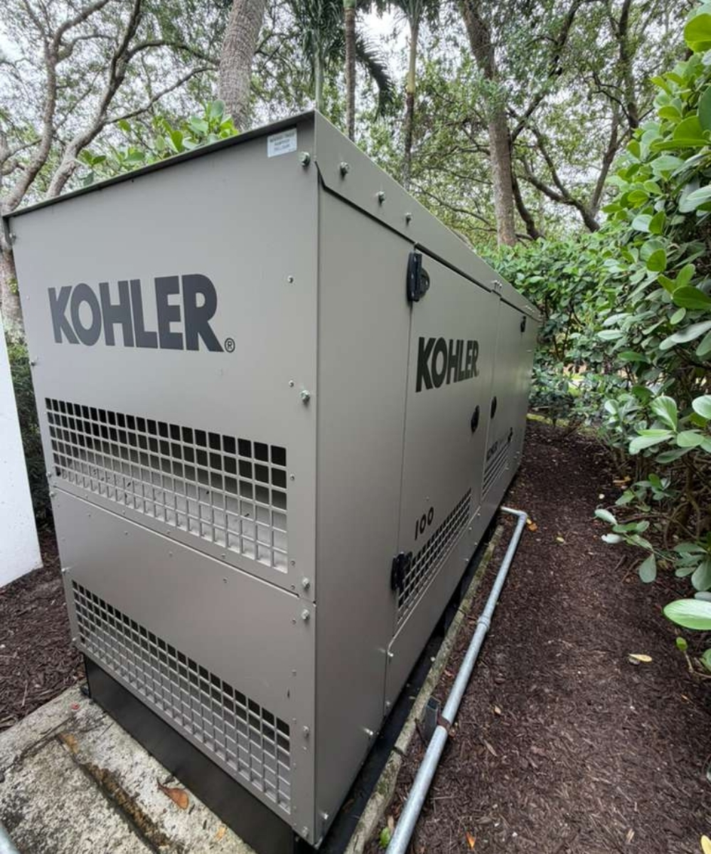 Generator maintenance work